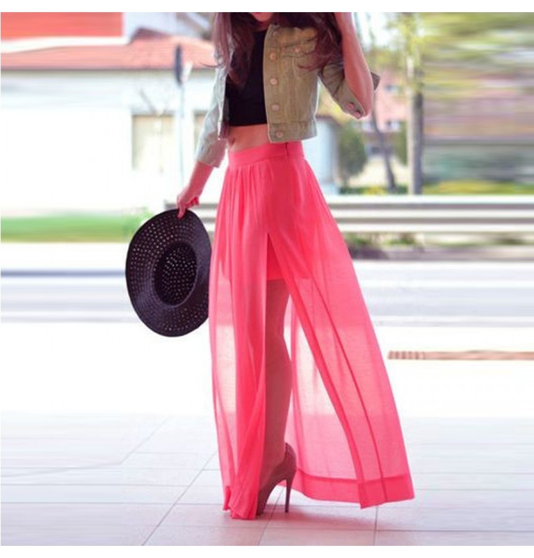 Длинную юбку прозрачную. Юбка шифон макси Zara. Длинная юбка. Розовая длинная юбка. Шифоновая юбка с разрезом.