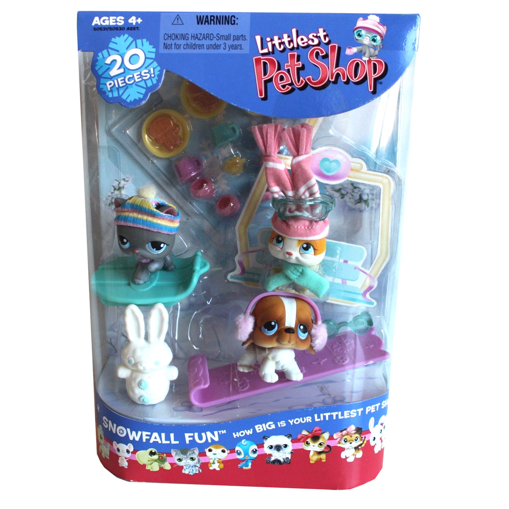 Littlest Pet Shop 3pack Scenery Rabbit (75) Pet LPS Merch