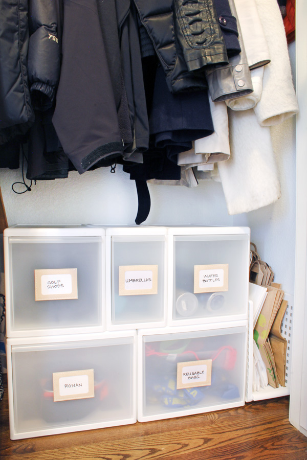 Small Coat Closet Storage Solutions Blue i Style Creating an