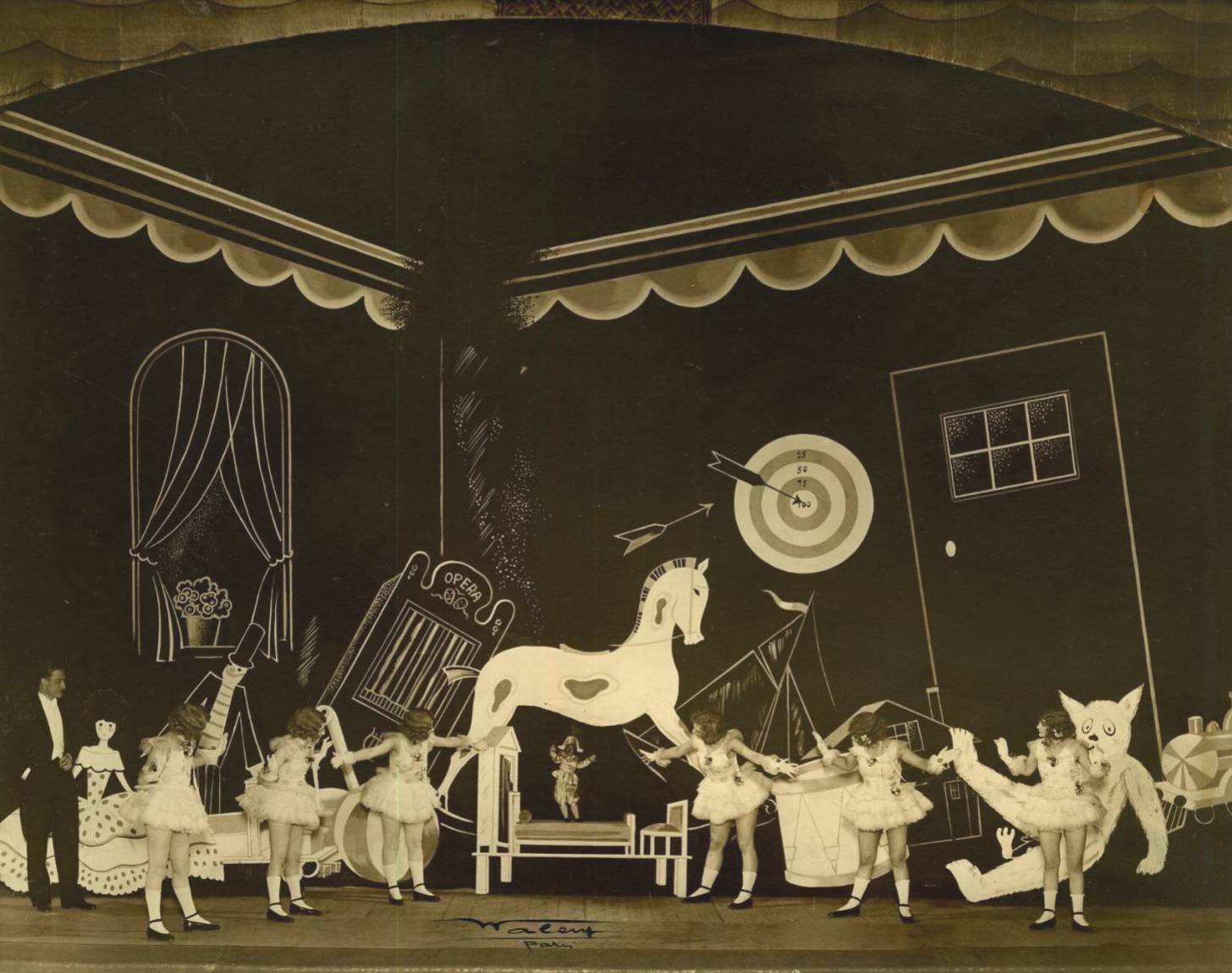 Folies Bergère Stage Settings, 1920s - 1940s