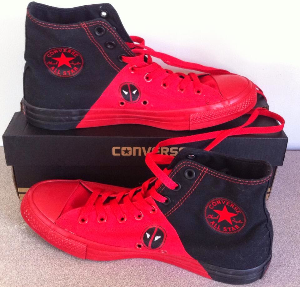 Whimsy by Kelly : Deadpool Converse