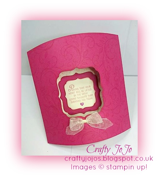 crafty jojos blog beautiful dome card very easy to make