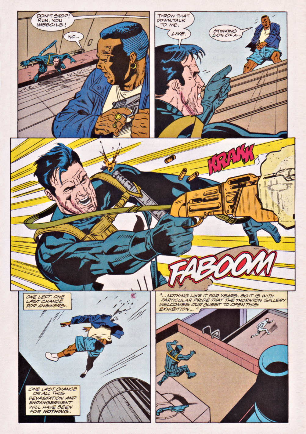 Read online The Punisher (1987) comic -  Issue #72 - Life during Wartime - 16