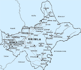 Shimla Map