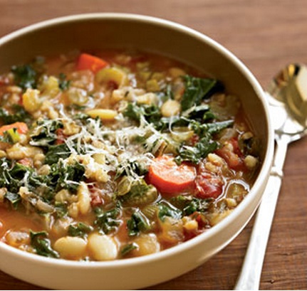 Soupy Sunday: Lima Bean, Barley & Vegetable Soup