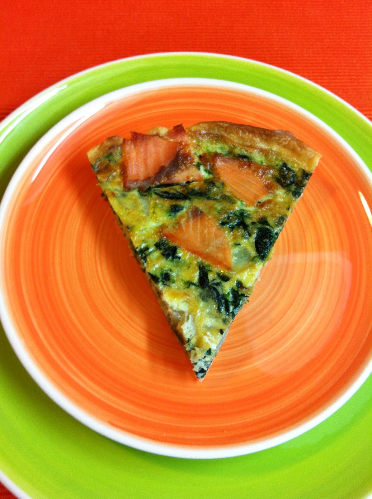 Las recetas de Martuka Quiche De Espinacas Y Salmón