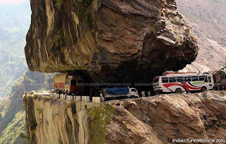 Dangerous Roads rocks mountain image danger