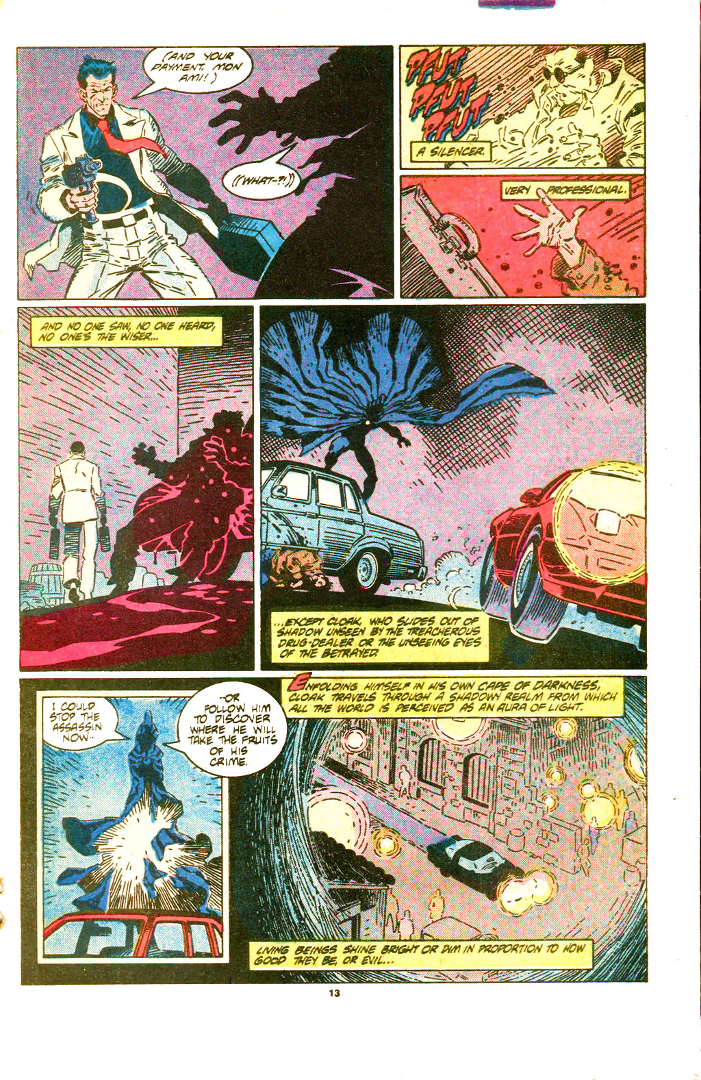 Read online Cloak and Dagger (1985) comic -  Issue #8 - 14