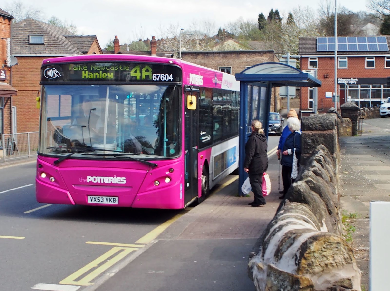 Around the County Towns of England by Bus Chester to Stafford