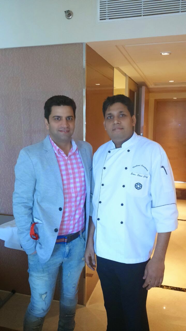 With Chef Kunal