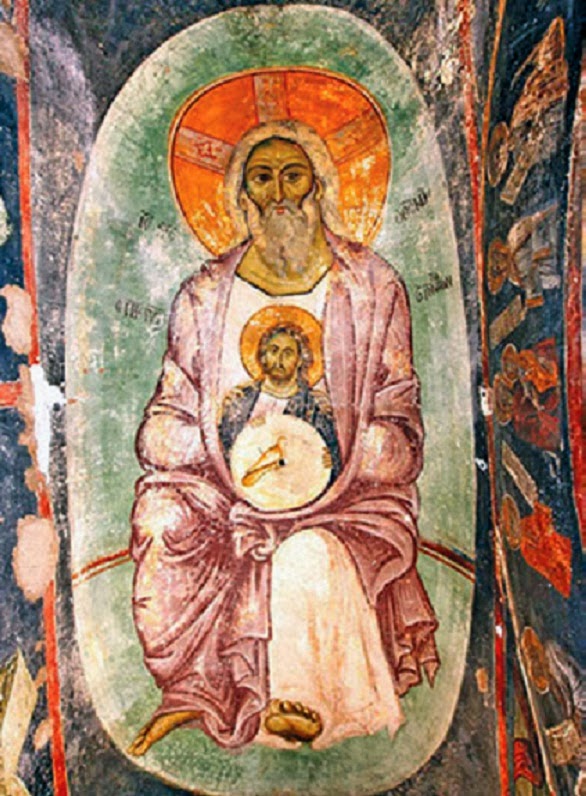Σπάνια απεικόνιση της Αγίας Τριάδος σε εκκλησία της Καστοριάς http://leipsanothiki.blogspot.be/