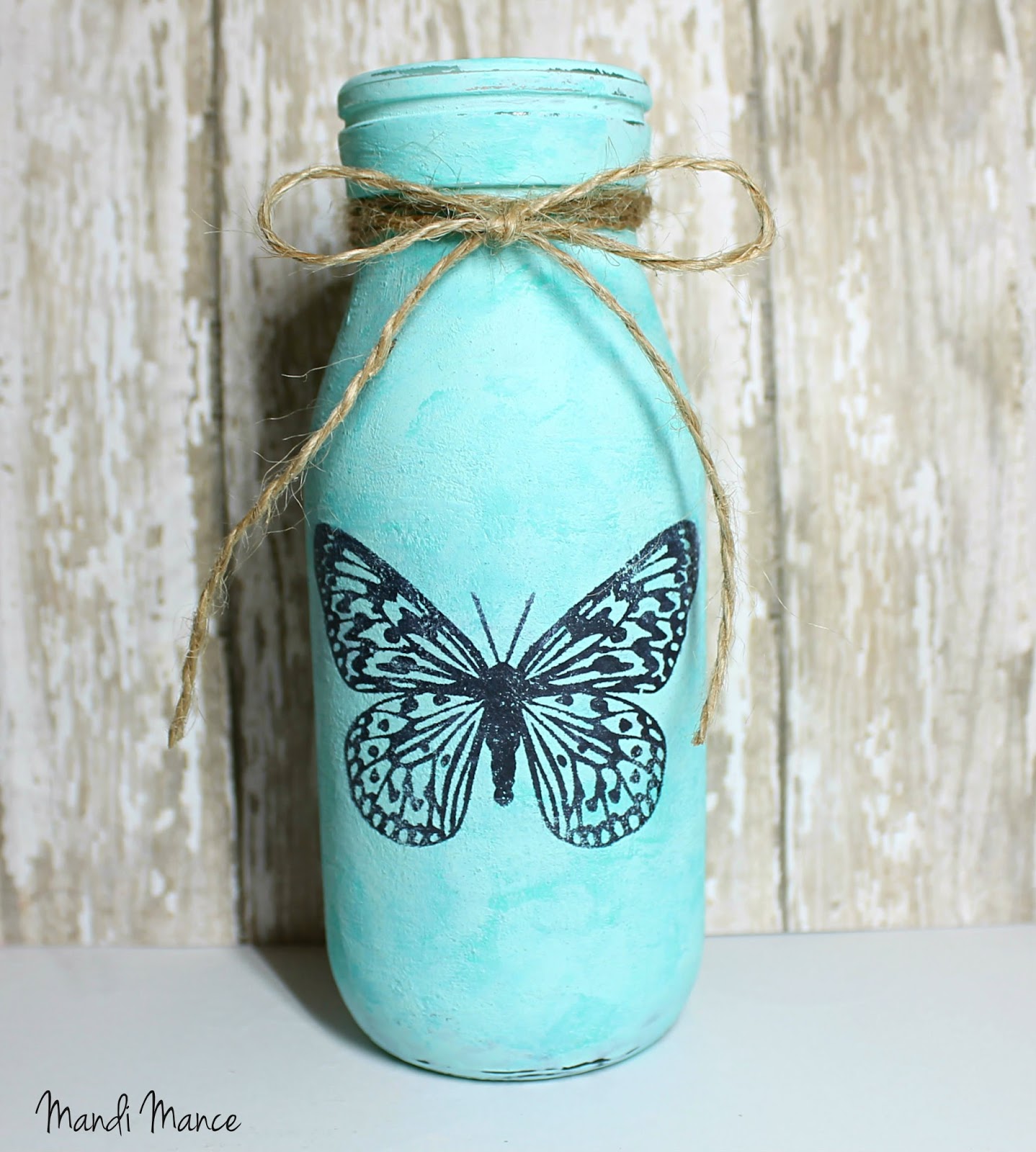 Milk Bottle Butterfly