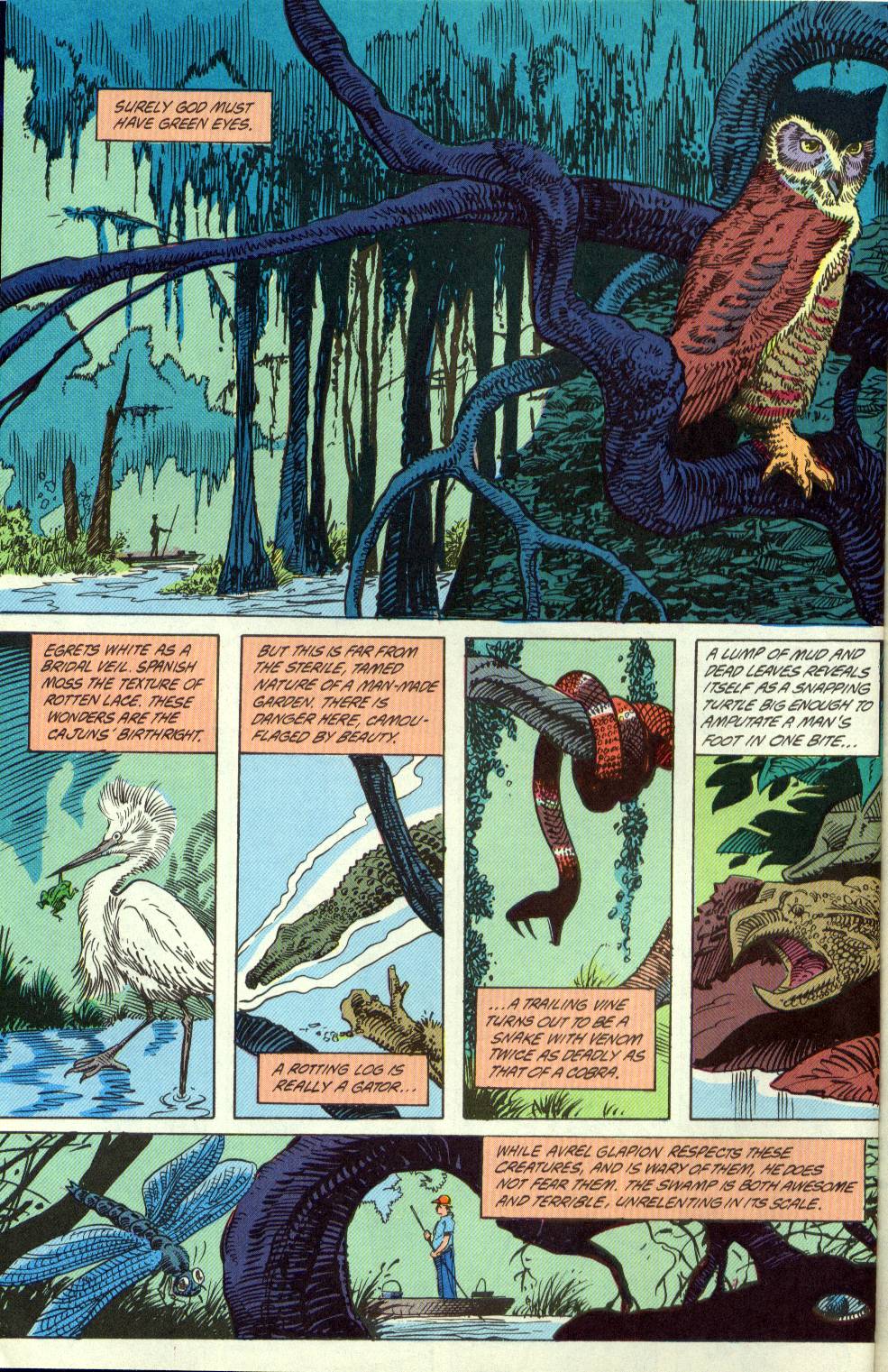 Swamp Thing (1982) Issue #114 #122 - English 3