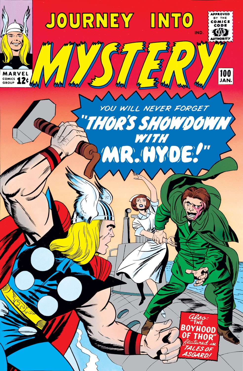 Read online Journey Into Mystery (1952) comic -  Issue #100 - 1