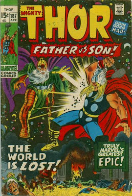 Thor #187, Thor vs Odin