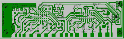 PCB Layout Cara membuat equalizer 10 Chanel Simple PCB Layout Cara membuat equalizer 10 Chanel Simple