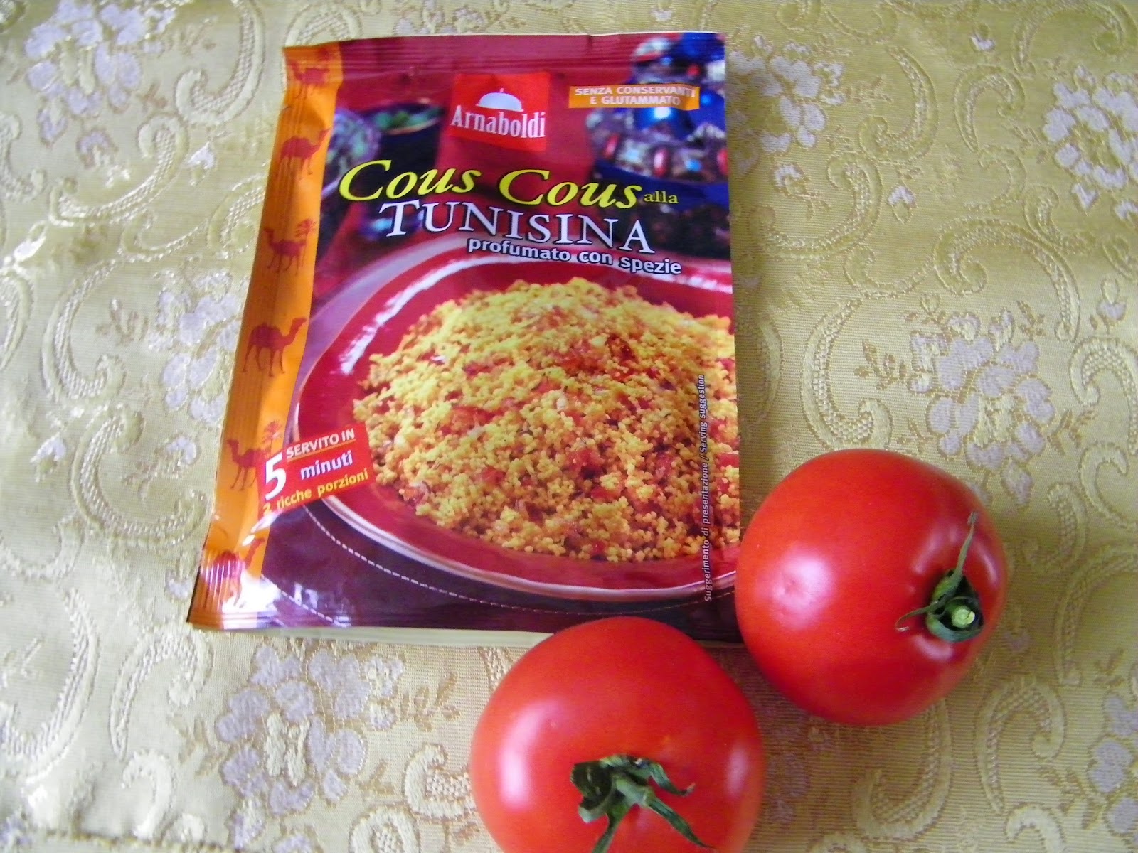  ,pomodori ripieni di  cous cous alla tunisina arnaboldi