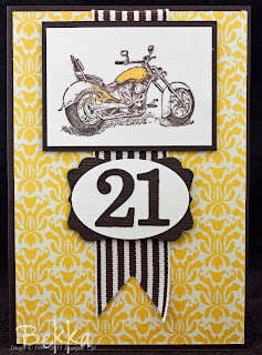 Stampin' Up! Motocycle Card