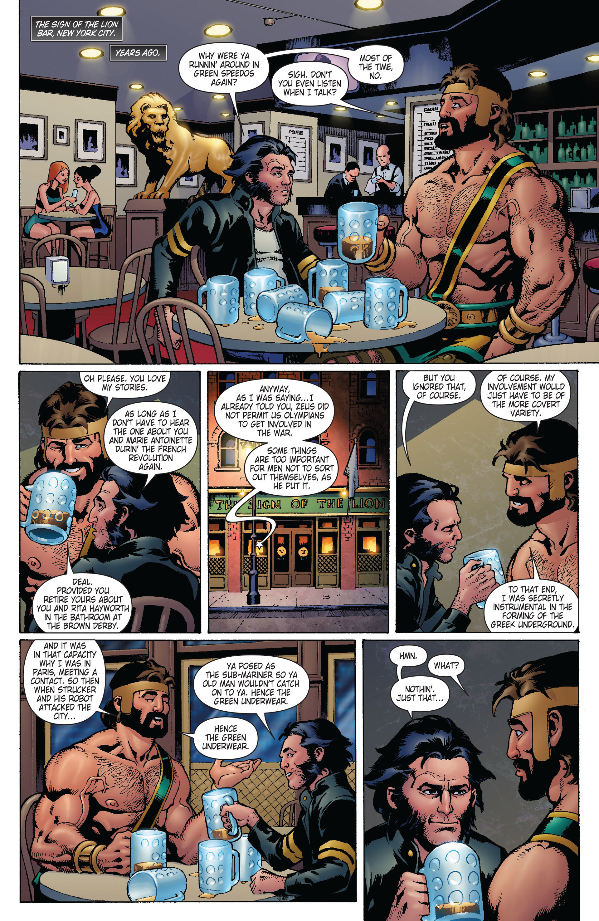 Read online Wolverine/Hercules - Myths, Monsters & Mutants comic -  Issue #1 - 6