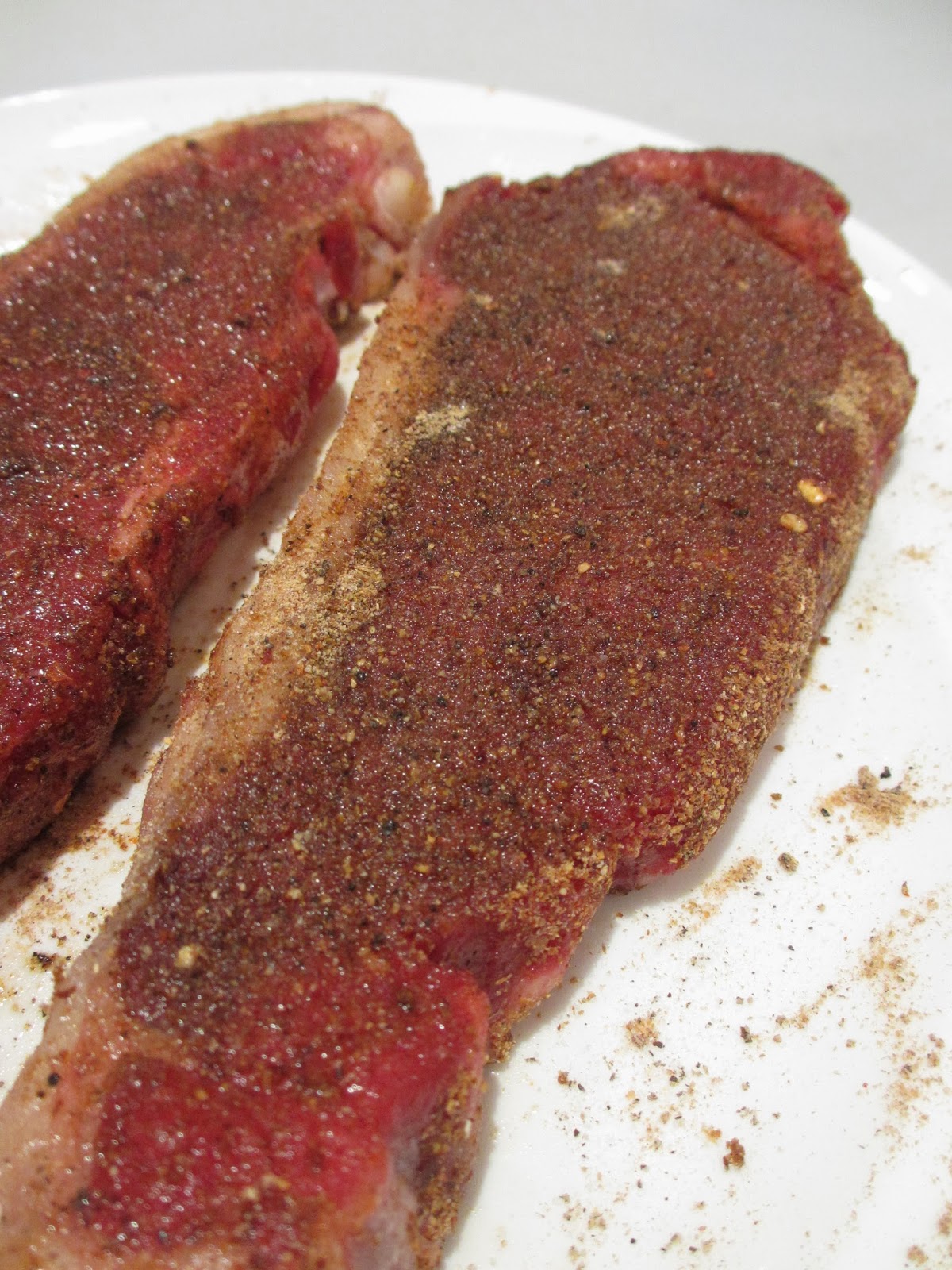 Going Wild Sirloin steak with Porcini crust