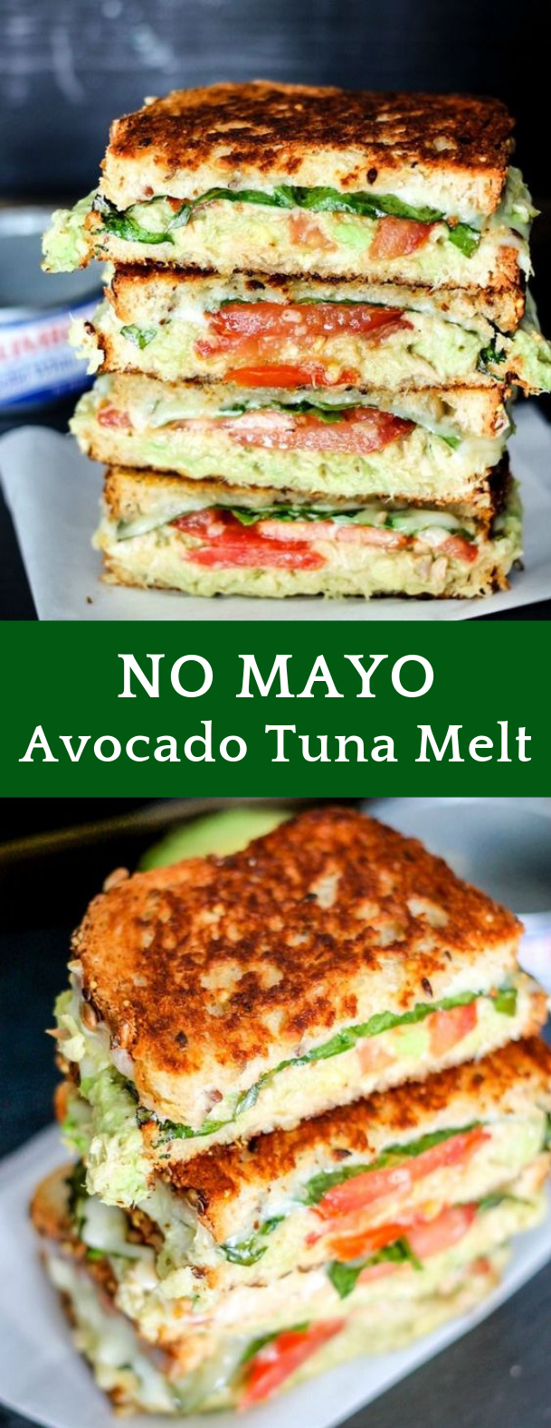No Mayo Avocado Tuna Melt #NoMayo #Tuna No Mayo Avocado Tuna Melt #NoMayo #Tuna