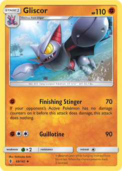 Primetimepokemon S Blog Gliscor Guardians Rising Pokemon Card Review
