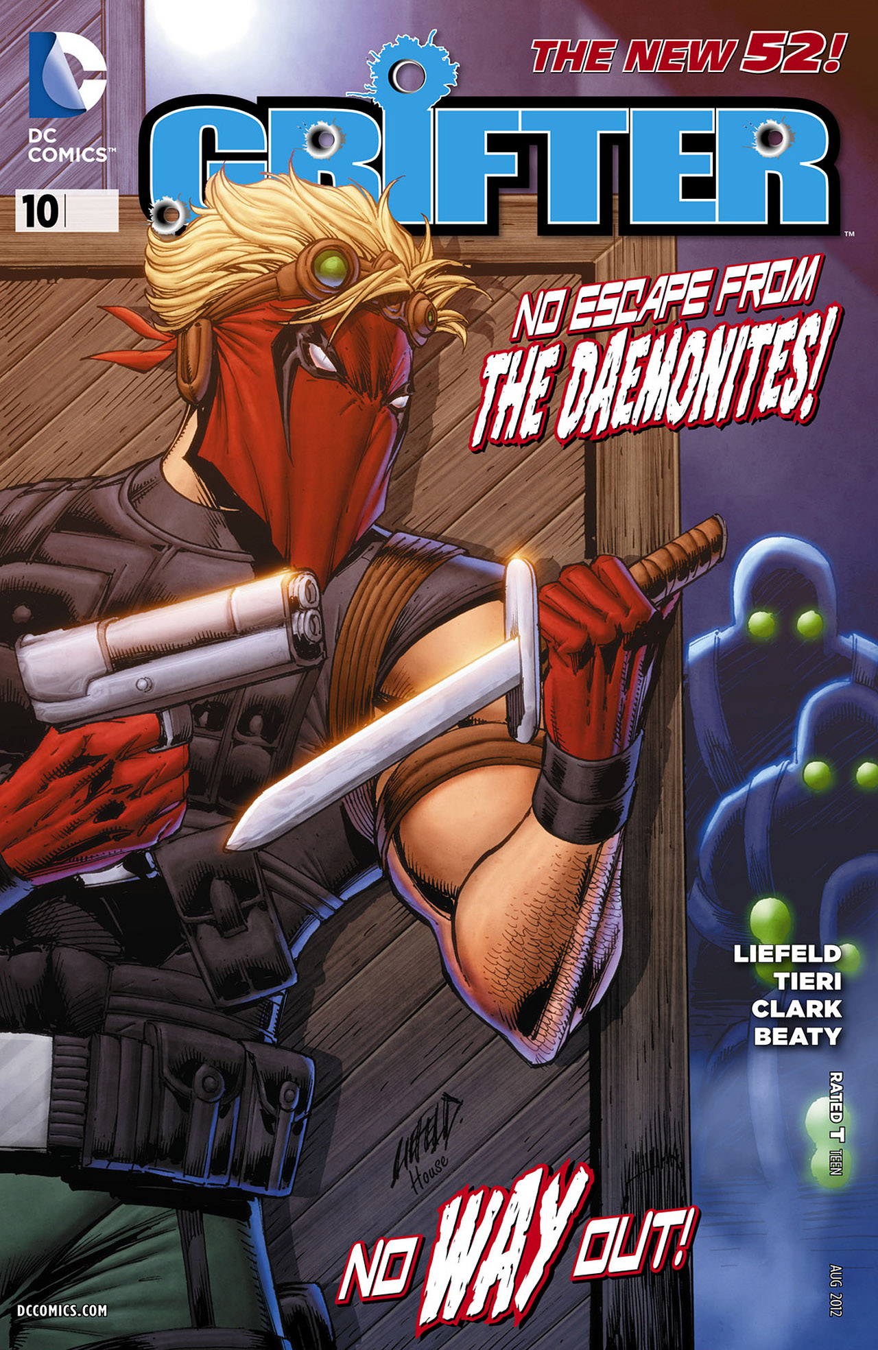 Read online Grifter (2011) comic -  Issue #10 - 1