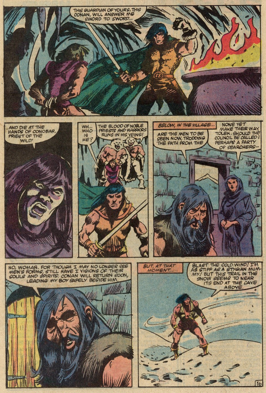 Read online Conan the Barbarian (1970) comic -  Issue #145 - 17