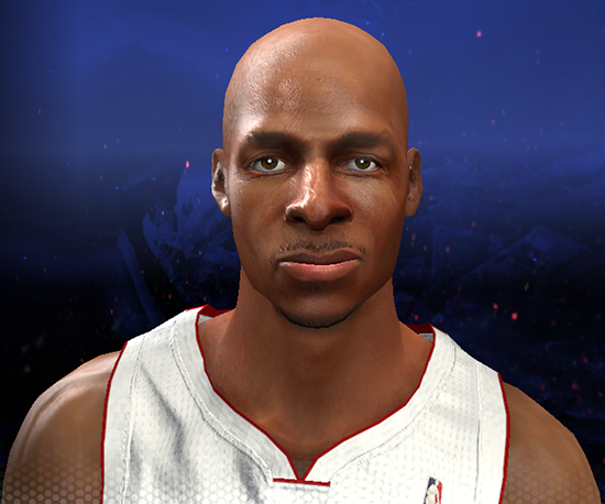 NBA 2K14 Ray Allen Face Mod