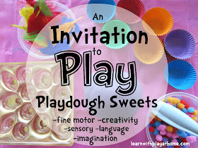 playdough activity, open ended, sensory activity
