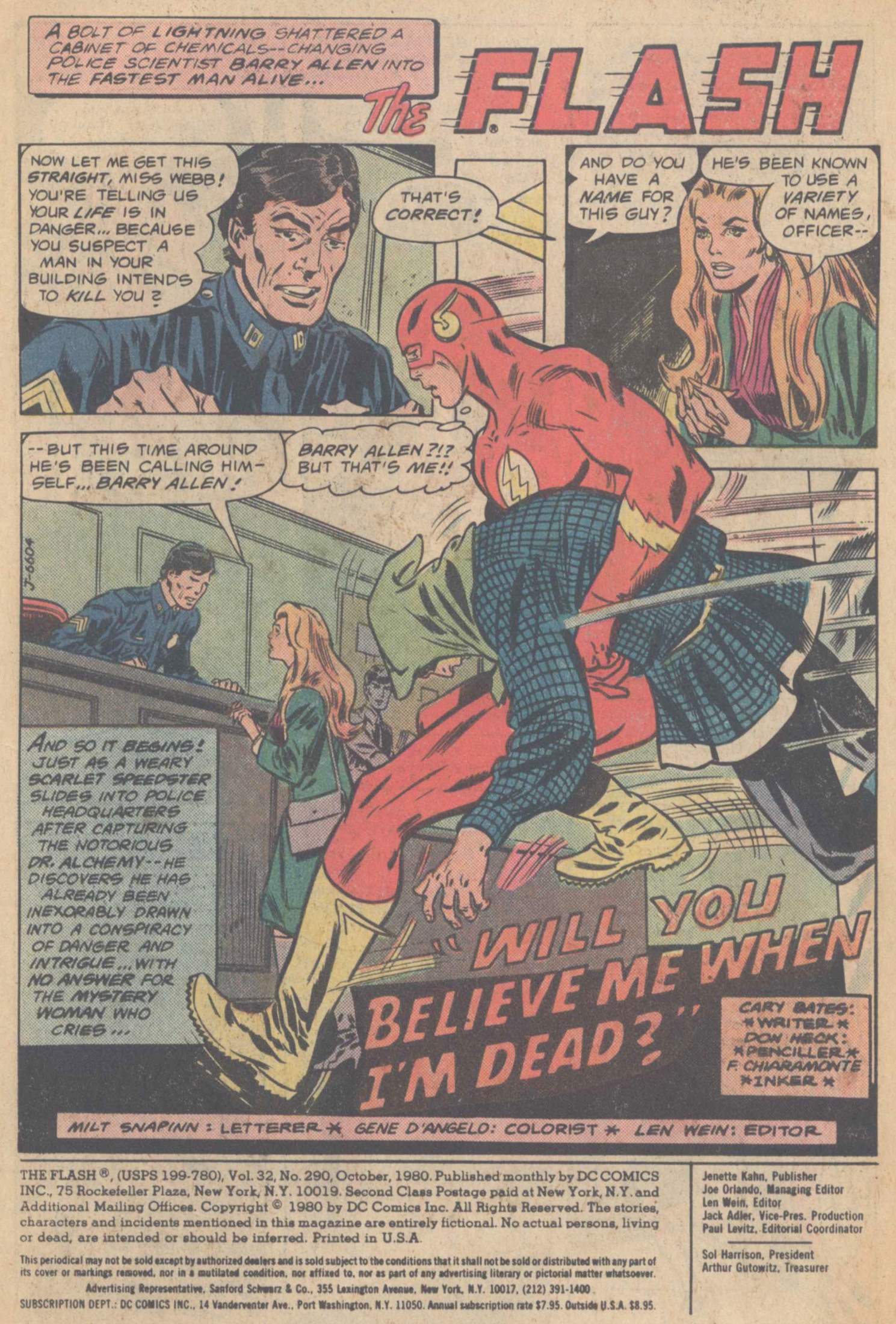 Read online The Flash (1959) comic -  Issue #290 - 3