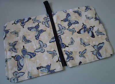 5 Pocket Zippered Pouch crafted by eSheep Designs