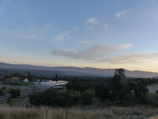 Vista panorámica de Sierra Madrona .