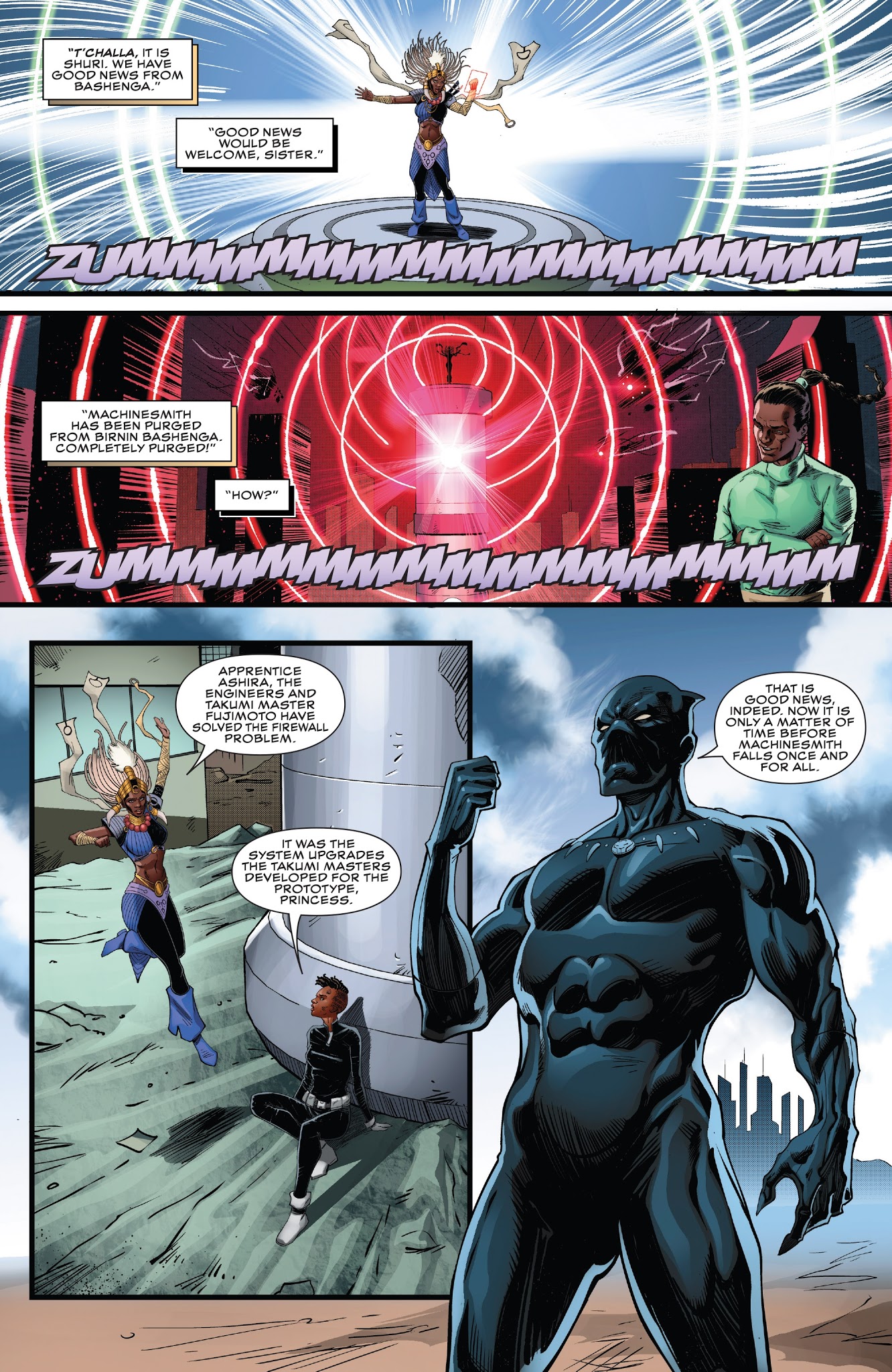 Read online Black Panther: Soul of a Machine comic -  Issue #6 - 12