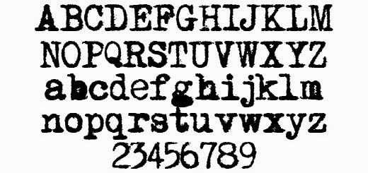 Mom's Typewriter Font Preview