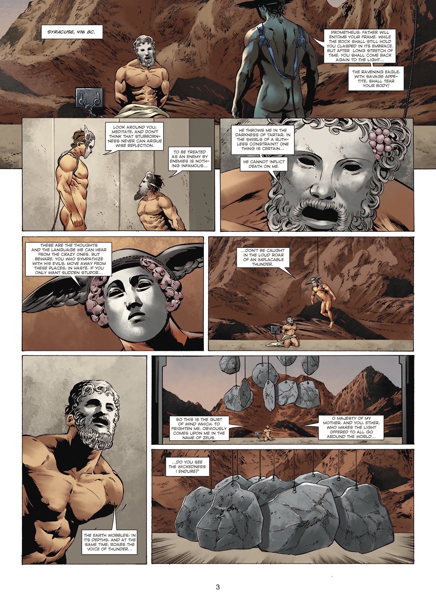 Read online Prometheus comic -  Issue #15 - 3