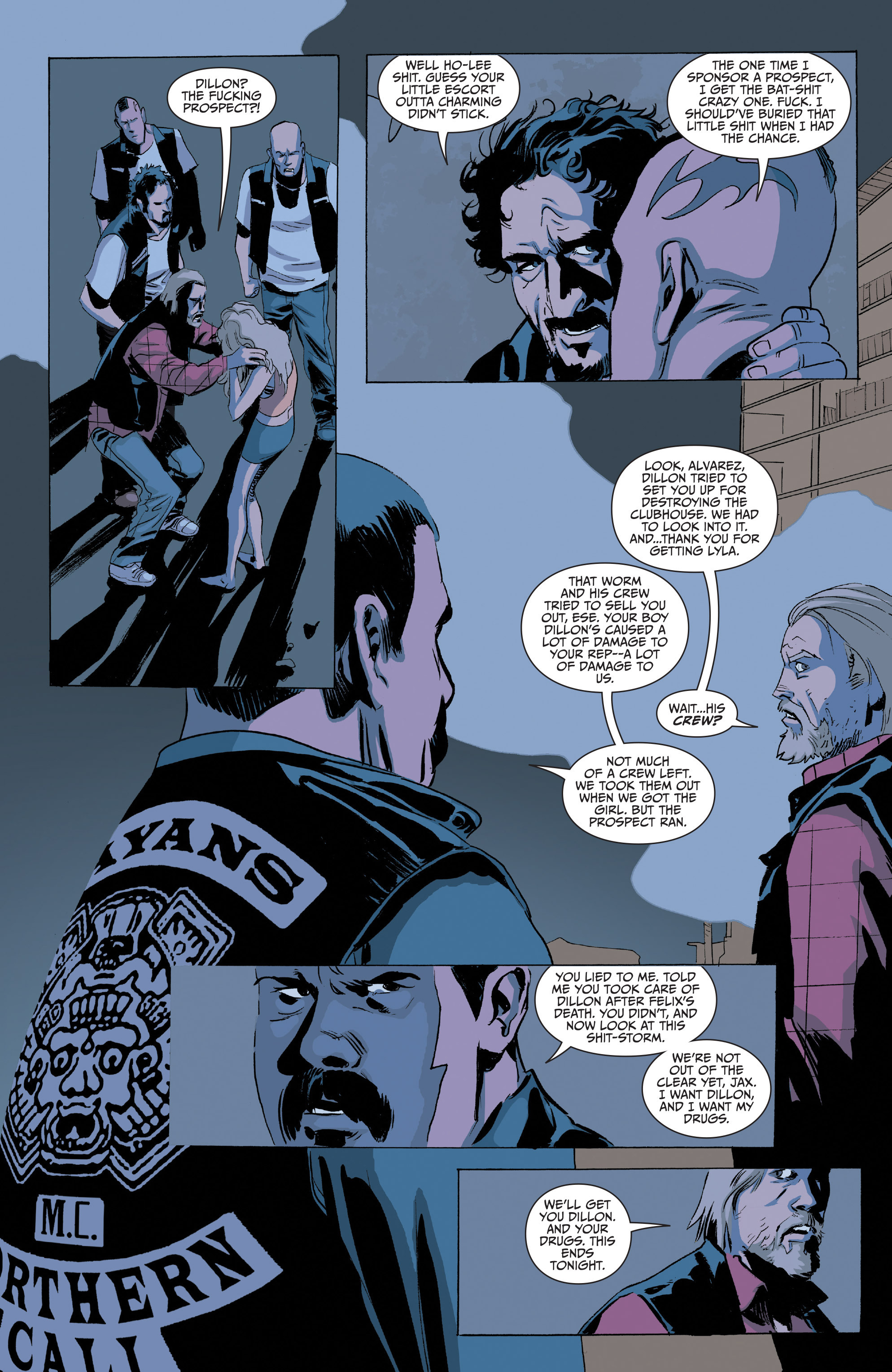 Read online Sons of Anarchy comic -  Issue #22 - 7