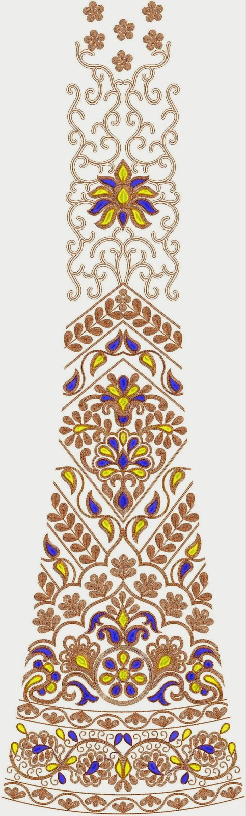 Embdesigntube heavy embroidered kali designs