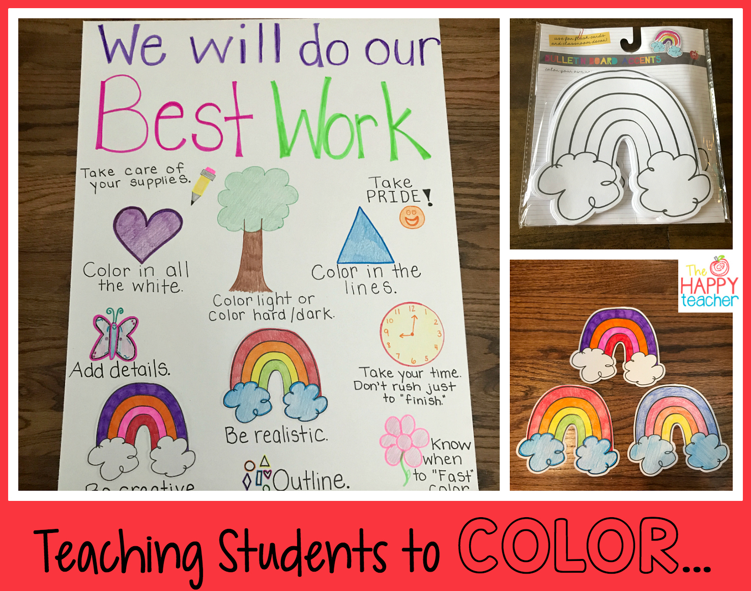 TheHappyTeacher Teaching Students to Color?