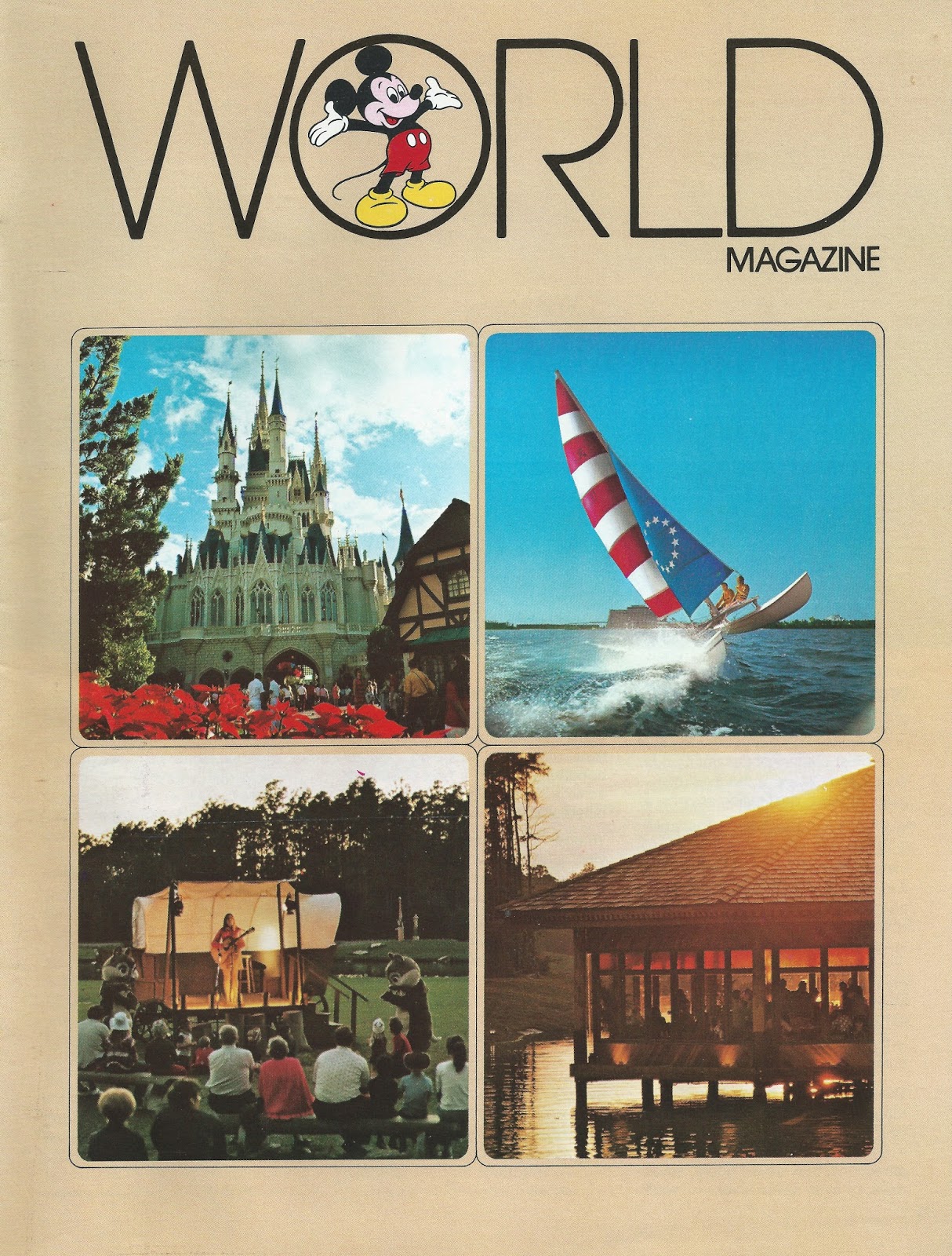 Disney Avenue 32 RARE Scans of the 1977 Walt Disney World 'World Magazine'
