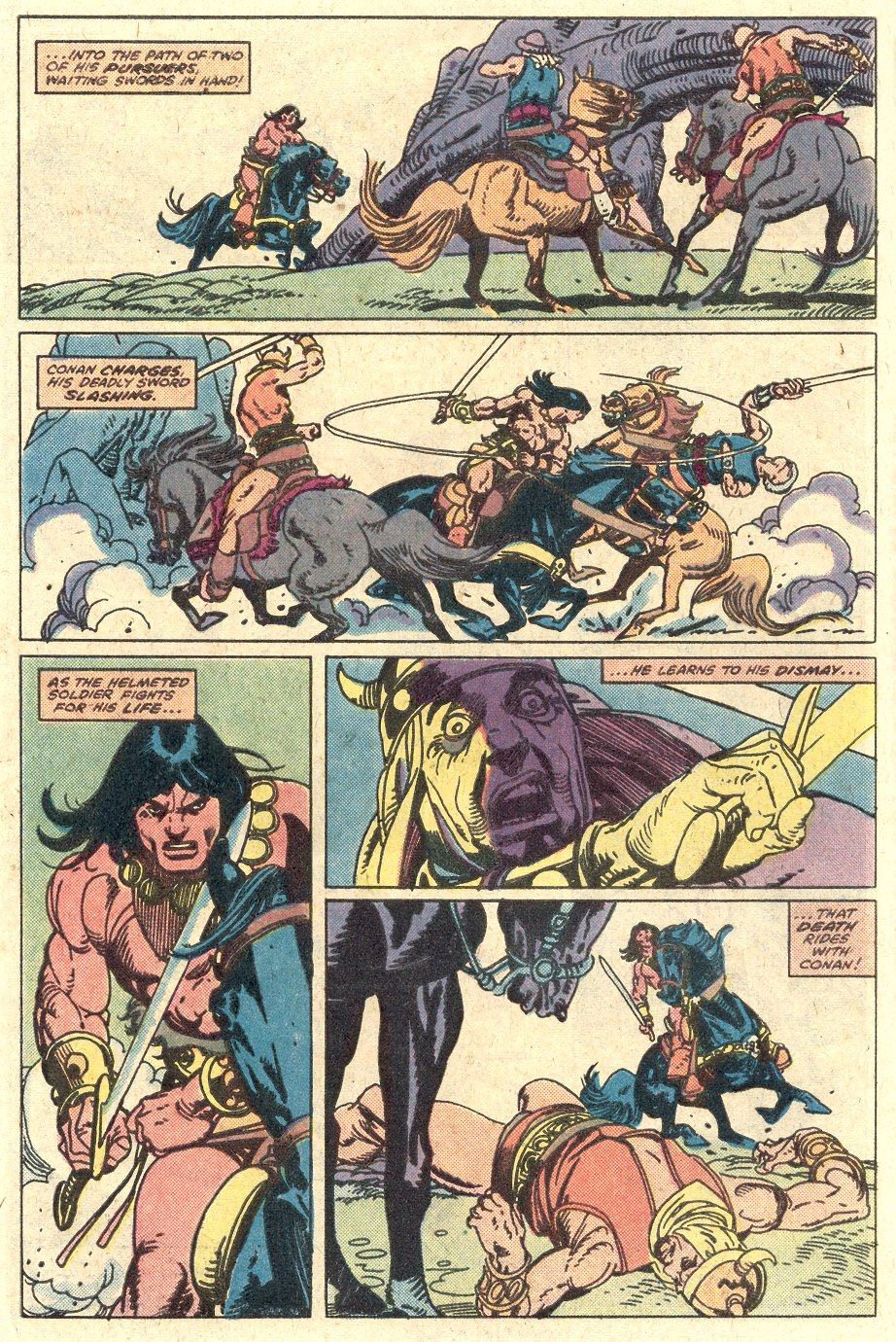 Read online Conan the Barbarian (1970) comic -  Issue # Annual 6 - 7