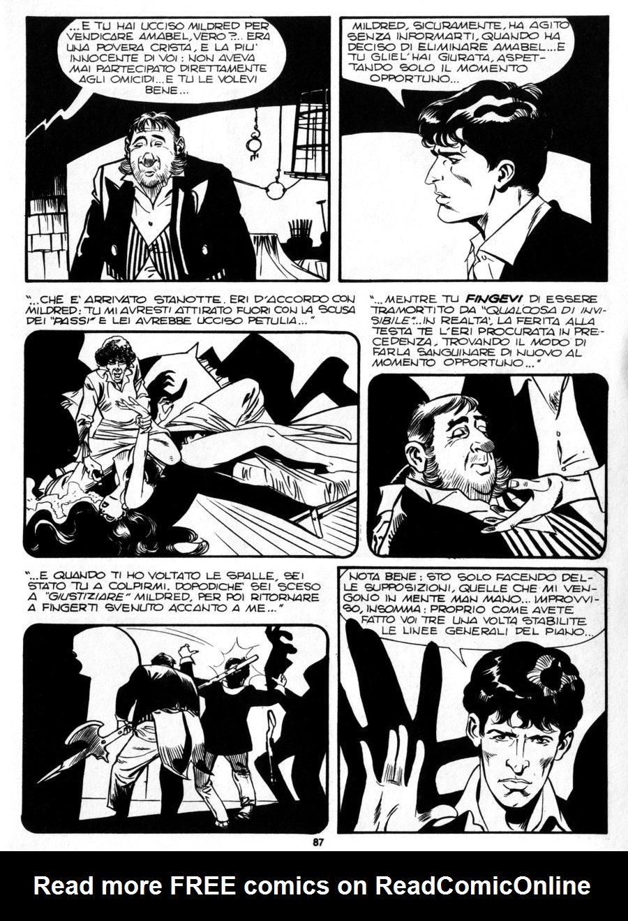 Read online Dylan Dog (1986) comic -  Issue #17 - 86