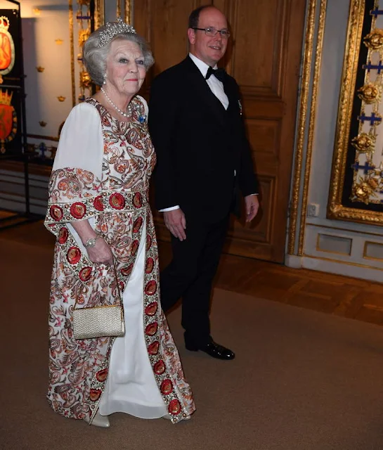 King Carl Gustaf , Queen Silvia, Queen Mathilde, King Flippe, Crown Princess Victoria, Prince Daniel, Princess Madeleine and Christopher O'Neill, Former Spanish Queen Sofia and King Juan Carlos, Crown Prince Frederik and Crown Princess Mary of Denmark, Queen Margrethe of Denmark, Queen Beatrix of the Netherlands, Princess Takamado of Japan, Princess Märtha Louise of Norway and Ari Behn, Prince Albert