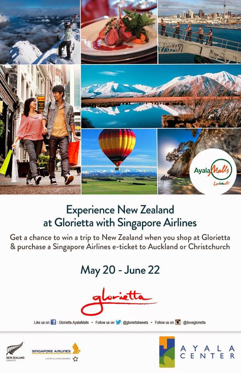 Experience New Zealand at Glorietta with Singapore Airlines