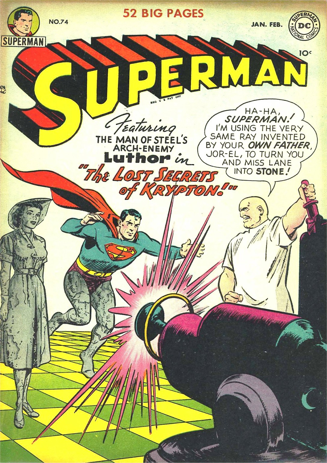 Read online Superman (1939) comic -  Issue #74 - 1