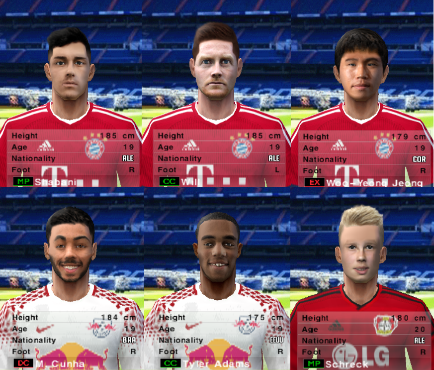 Pes 6 Facepack Bundesliga 2018 2019 By Cuervo96 Pes 6 Update Free Download Pro Evolution Soccer 6 Mods Patches Updates