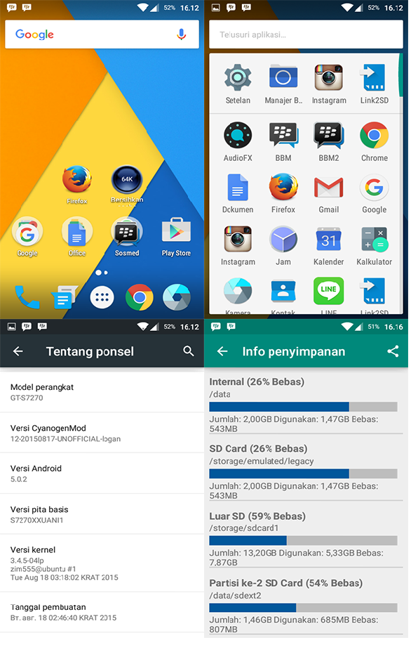 Install Android 5.0 Lollipop Samsung Galaxy ACE 3 GT S7270