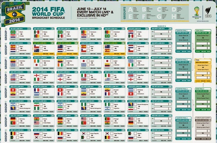 Jadwal Versi Mobile Lengkap Piala Dunia 2014 - ಌ Berawan.com ಌ