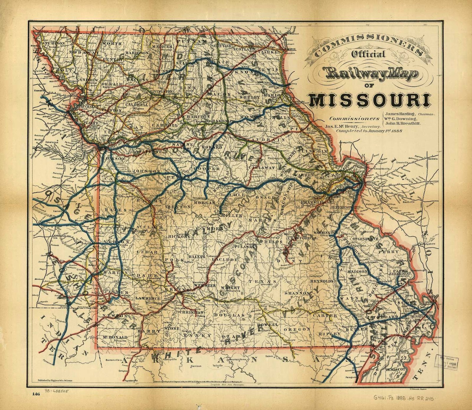 Western Missouri Map