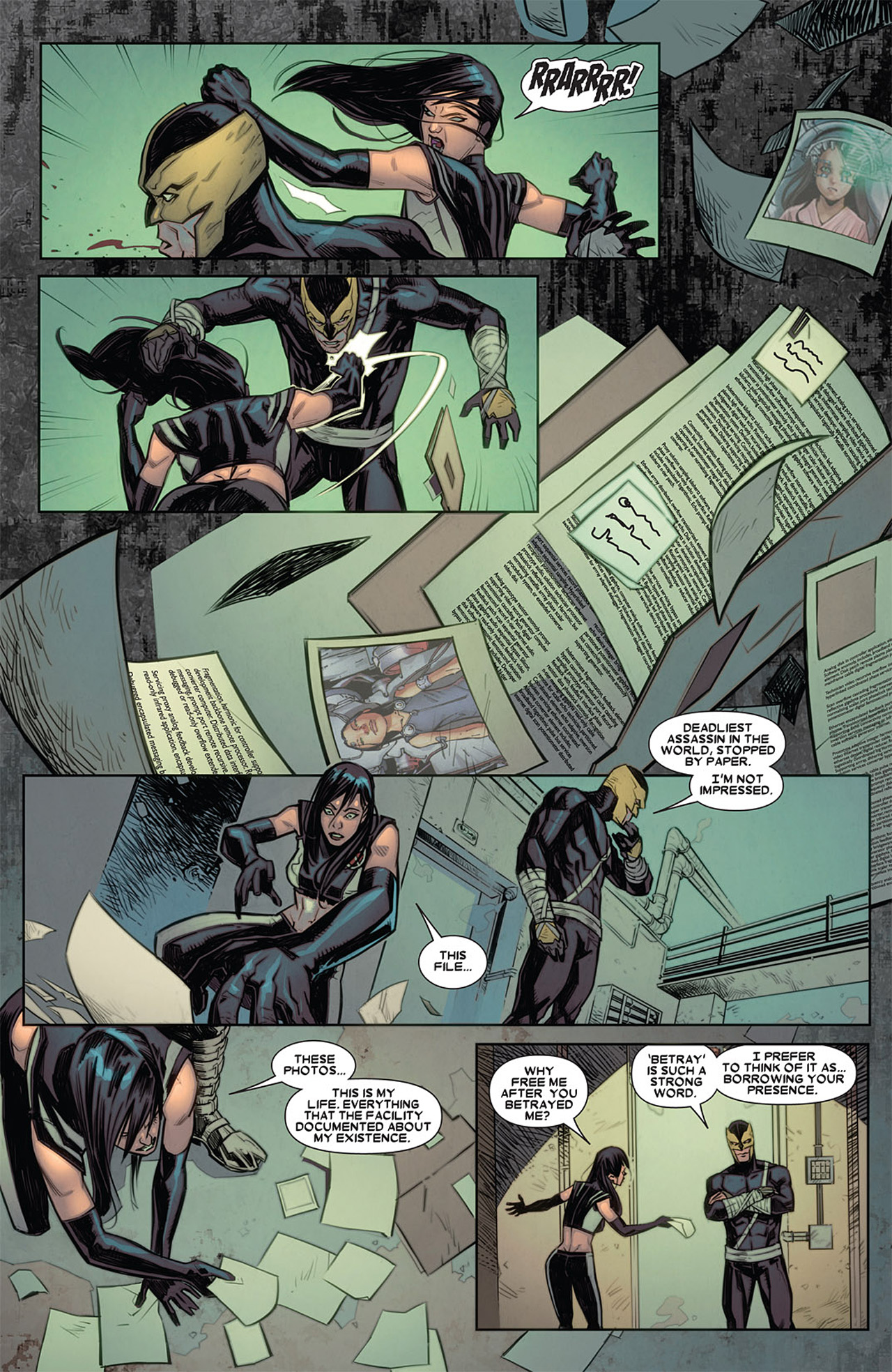 Read online X-23 (2010) comic -  Issue #9 - 17